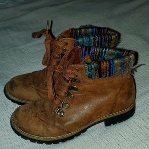 Hippie ankle boots